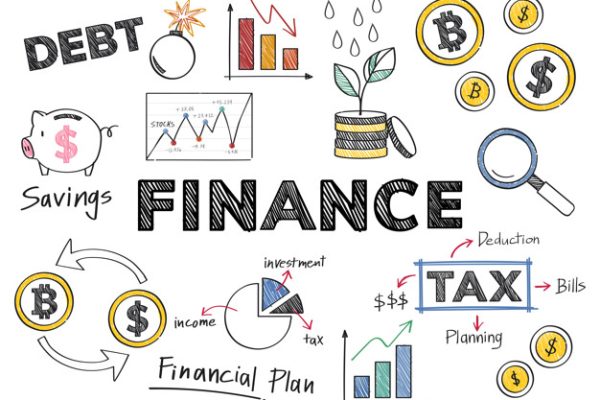 Finance and financial performance concept illustration